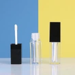 7ml square pink white black empty lip gloss tube lip gloss wand tubes