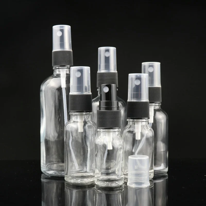 50ml 100ml Mist Spray Bottle with plastic spray pump
