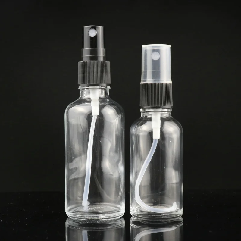 50ml 100ml Mist Spray Bottle with plastic spray pump