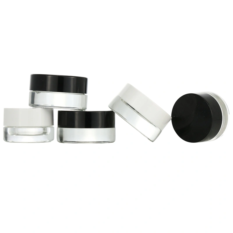  frosted glass cap cosmetic cream jar/container cosmetic packaging