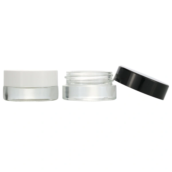  frosted glass cap cosmetic cream jar/container cosmetic packaging