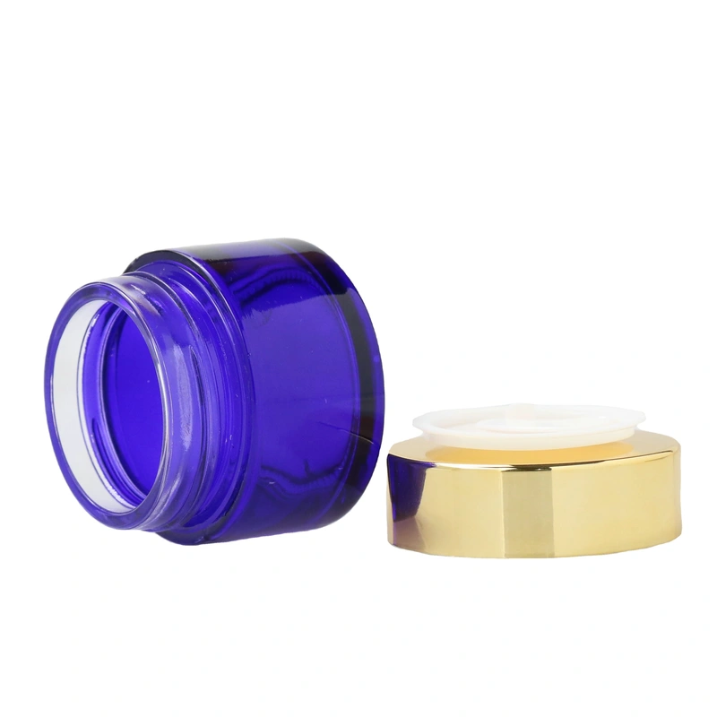 Frosted Glass Cosmetics Skincare Packaging Cream Jars 30g 