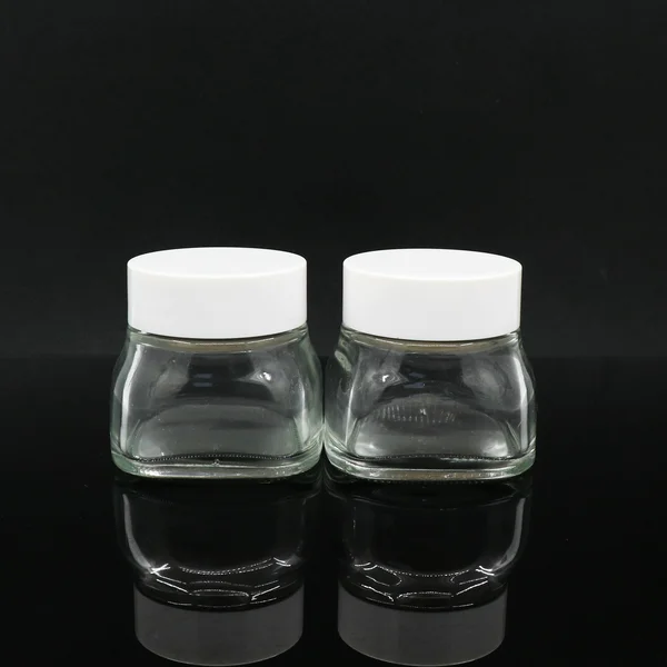 30g 50g 100g round white cosmetic cream jar skincare container