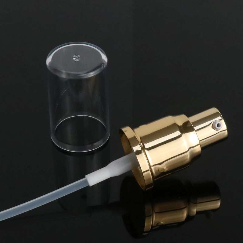 Cosmetic Dispenser Silver Lotion Aluminum Plastic White Cream Oil Cap