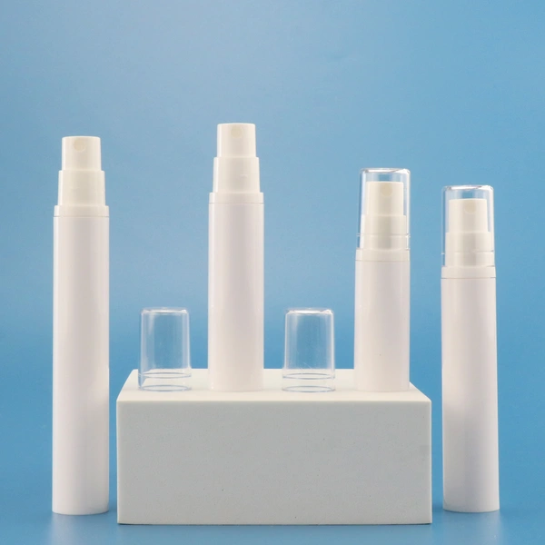  Luxury Massage Vacuum Pump AS Plastic Gold Silver Airless Refillable Bottles