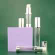 clear plastic travel bottle set pet lotion perfume bottle with pump