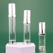 clear plastic travel bottle set pet lotion perfume bottle with pump