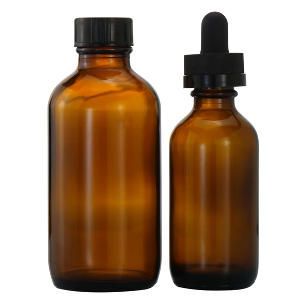 frosted empty perfume glass dropper spray boston round  bottle