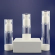 50ml face eyes cream airless lotion spray pump bottle 
