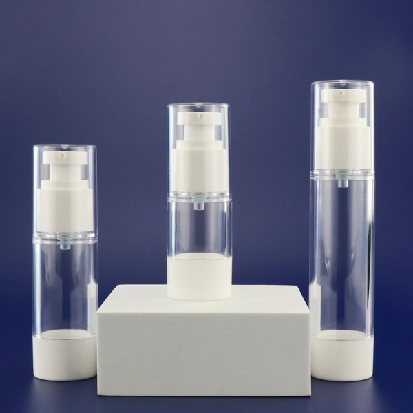 50ml face eyes cream airless lotion spray pump bottle 