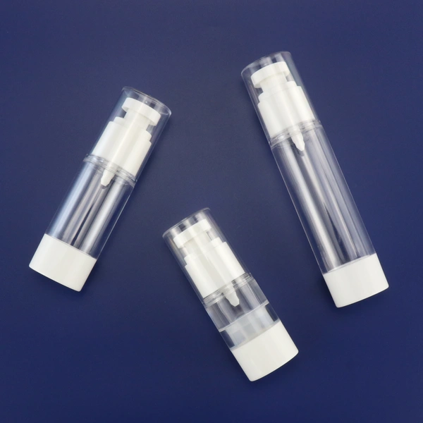 50ml face eyes cream airless lotion spray pump bottle 