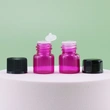 pink mini essential oils vial perfume glass dropper bottles