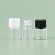 clear 1ml 2ml 3ml 5ml empty glass dropper cosmetic packaging small bottle
