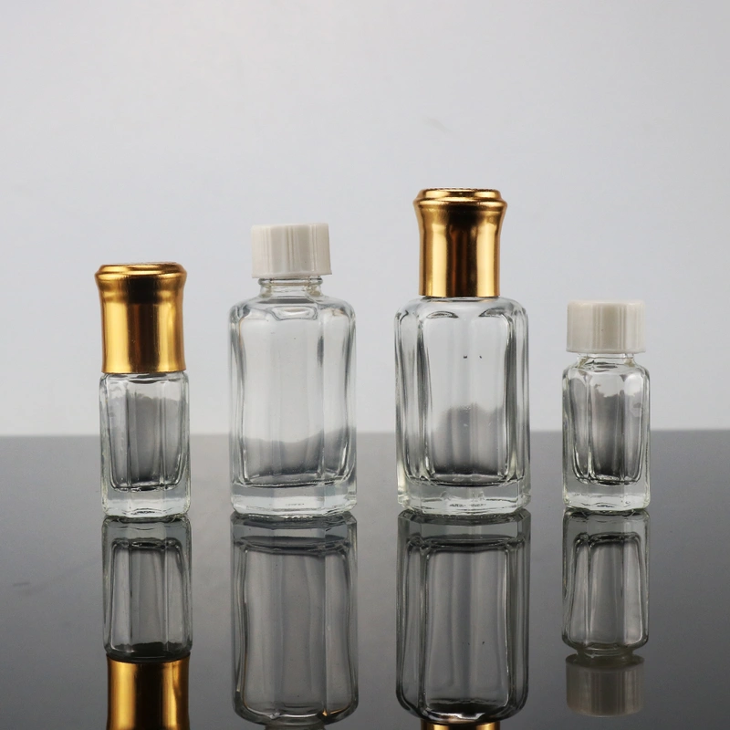  3ml 6ml 12ml fancy attar crystal glass perfume essential oil bottles 