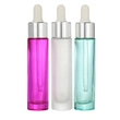 15ml 20ml 30ml  empty cream glass dropper serum round  cosmetic bottle
