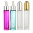15ml 20ml 30ml  empty cream glass dropper serum round  cosmetic bottle
