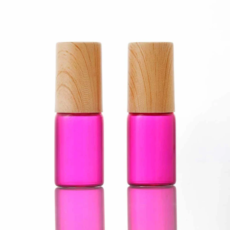 perfume roll on bottle with gold aluminium cap