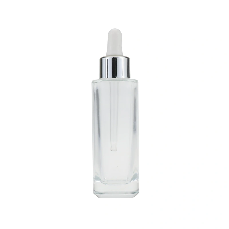 empty cream glass dropper serum toner spray bottle
