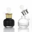 empty perfume cream glass dropper serum toner dropper 15ml  bottle