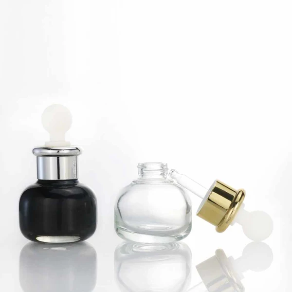 perfume cream glass dropper serum toner dropper 30ml  bottle