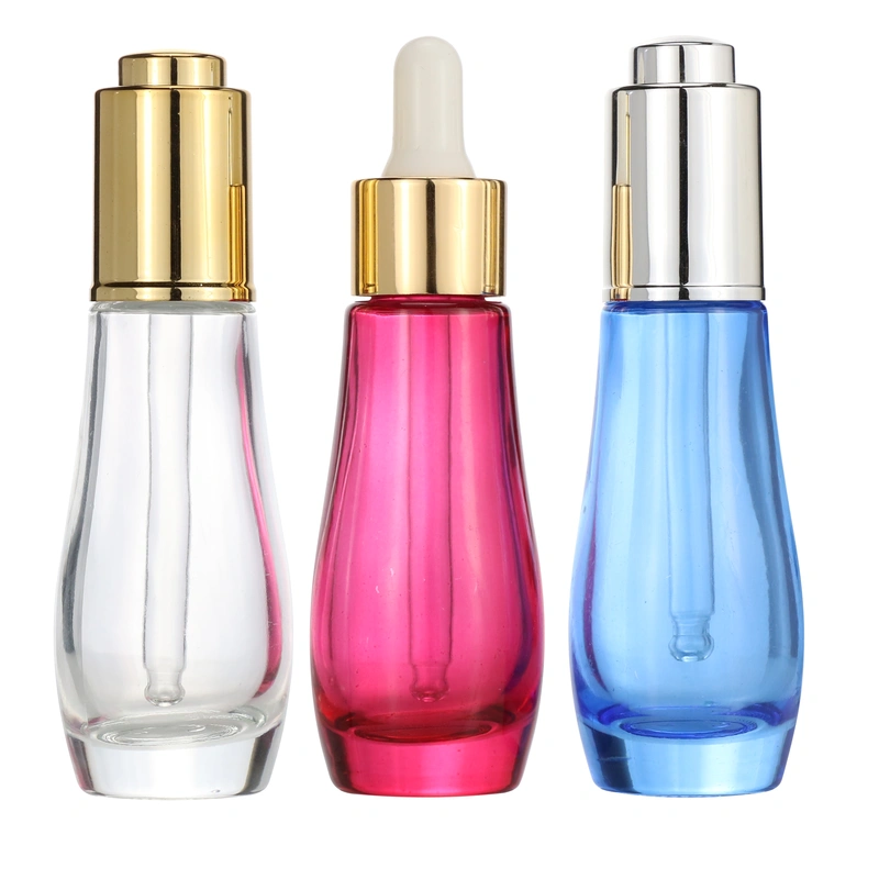 wholesale perfume cream glass dropper serum toner dropper  bottle