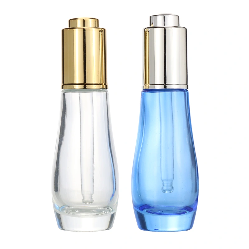 wholesale perfume cream glass dropper serum toner dropper  bottle