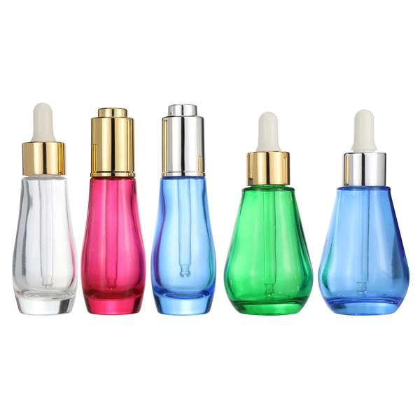 wholesale perfume cream glass dropper serum toner dropper  bottle