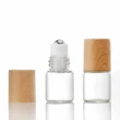  Hot sale clear amber green blue roll on lip gloss bottles 3ml