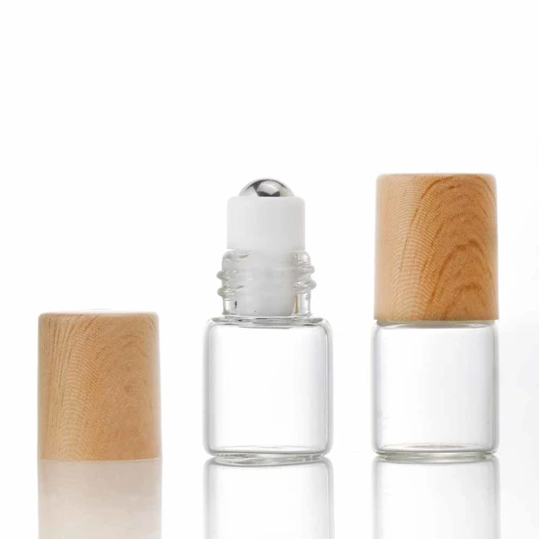  Hot sale clear amber green blue roll on lip gloss bottles 3ml