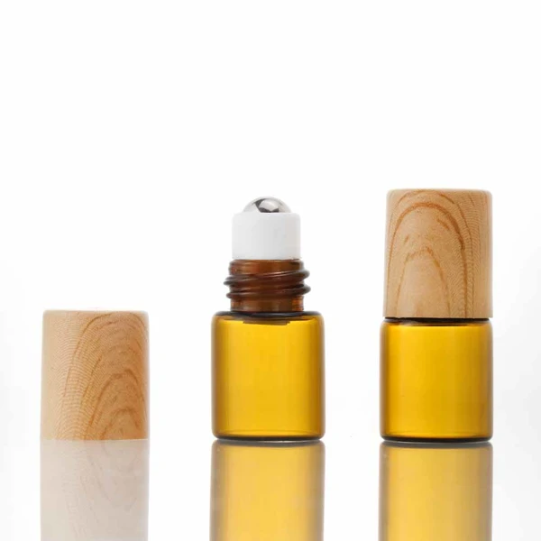  Hot sale clear amber green blue roll on lip gloss bottles 3ml