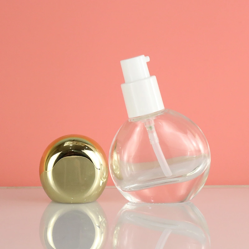 lotion pump liquid serum glass dropper bottle for essential oil