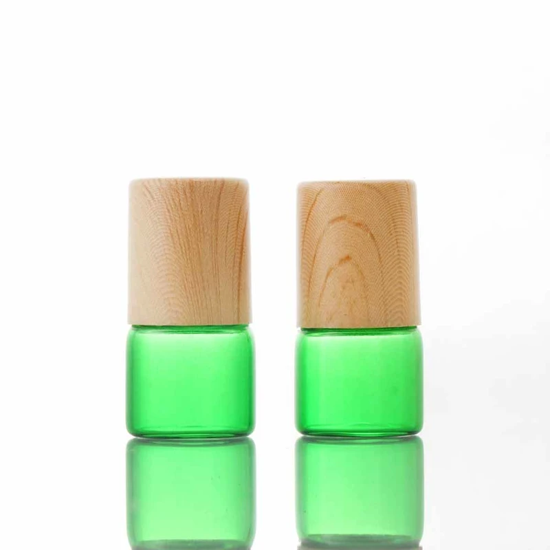 Empty glass essential oil roller bottles 10 ml for parfum