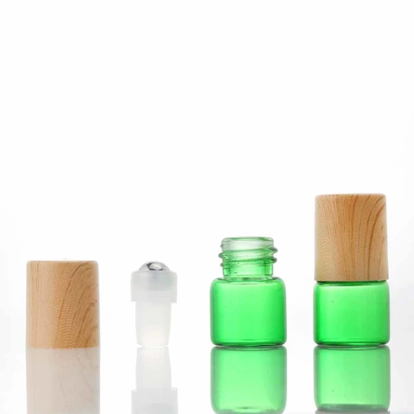 Empty glass essential oil roller bottles 10 ml for parfum