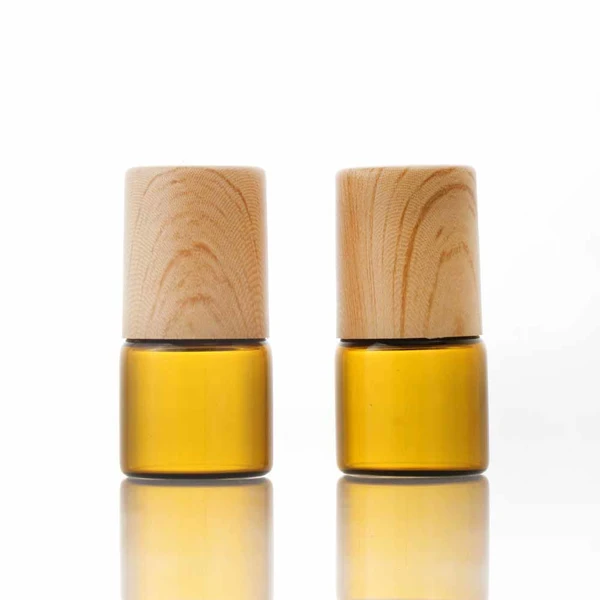 Empty glass essential oil roller bottles 10 ml for parfum