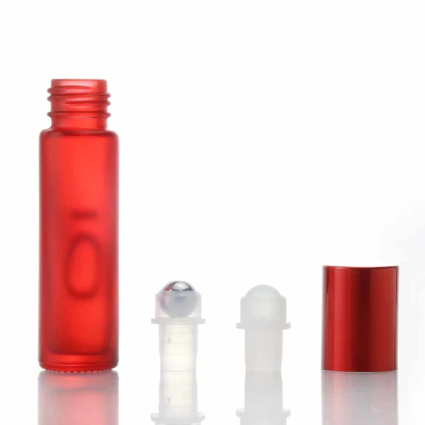Roller  10ML amber colorful glass roll on bottle with caps