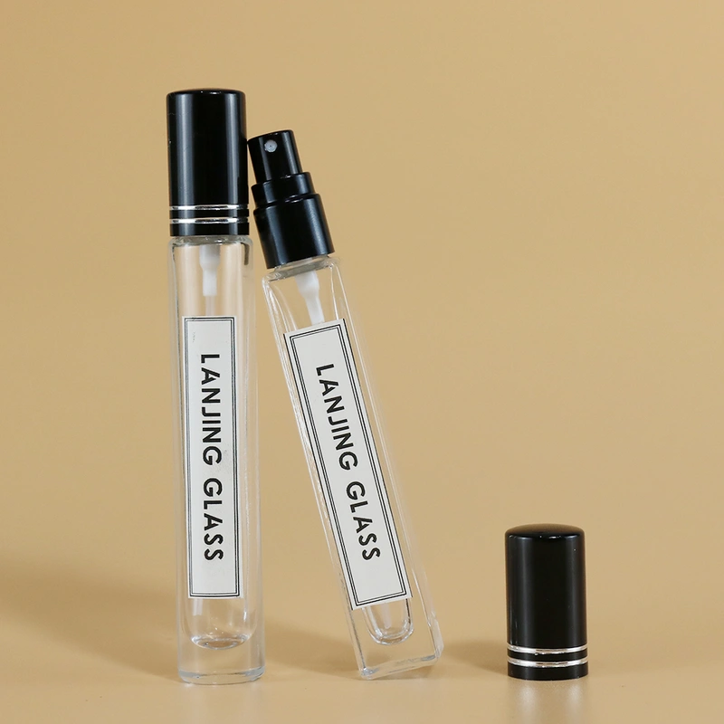 10ml square perfume spray glass bottle manufacture