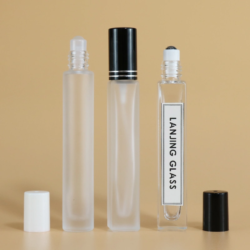 luxury 10ml square perfume spray glass bottle manufacture