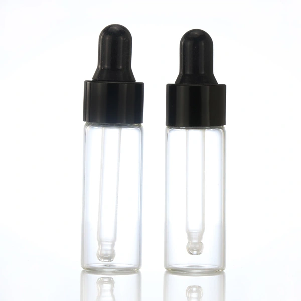 1ml 2ml 3ml 5ml amber clear Portable Aromatherapy Esstenial Oil Bottle