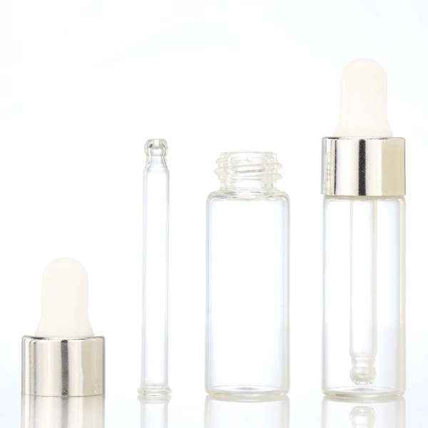 Essential Oil Empty Refillable Vials with Euro Dropper