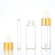 5ml clear Glass Vial With Inner Plug And Screw Cap