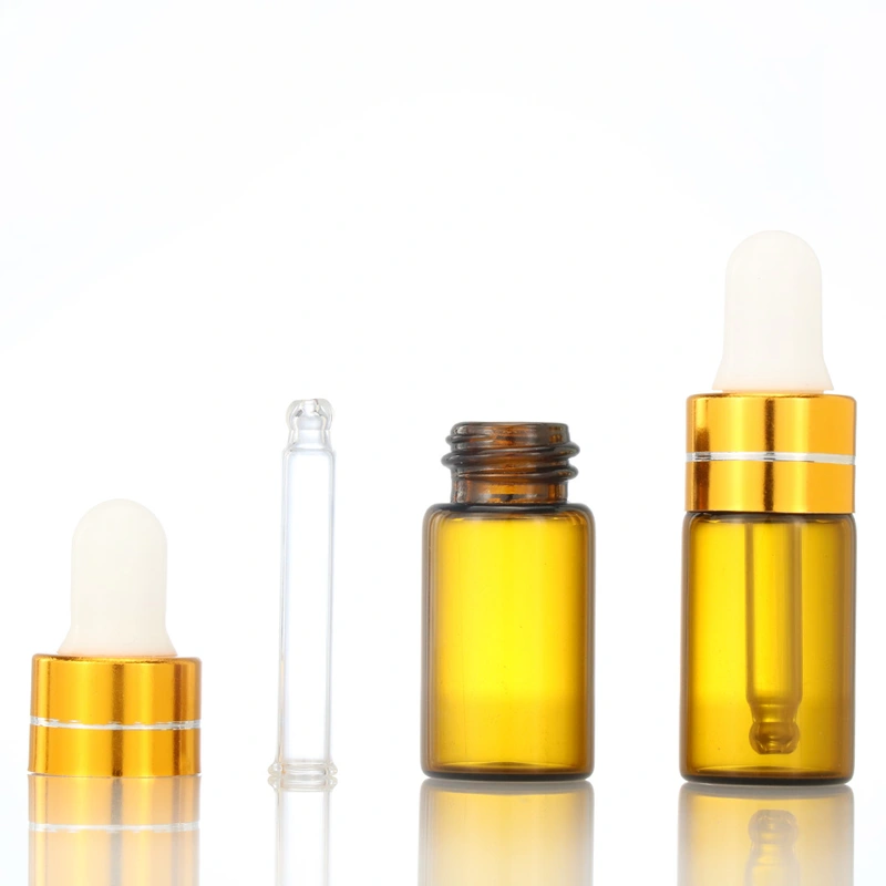 1 Dram Clear Glass Vial 2ml 3ml 5ml small glass bottle 