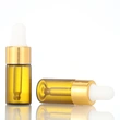 5ml small glass bottle with pipette threaded dropper