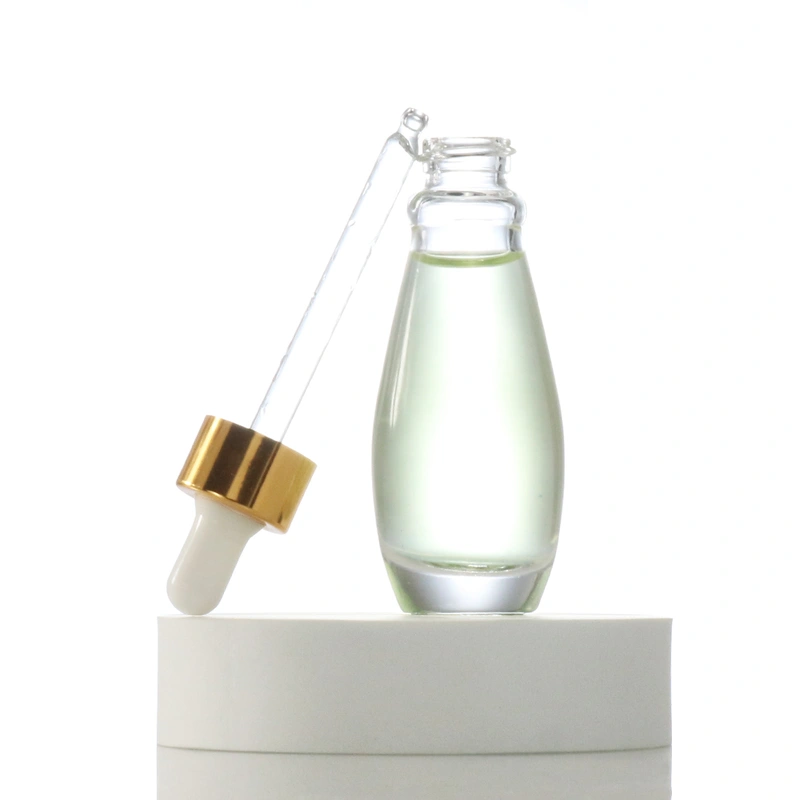 Serum Packaging Glass Cosmetic Dropper Bottle