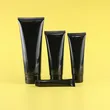 Squeeze Cosmetic Hand Cream Plastic Soft Tube Black Packaging