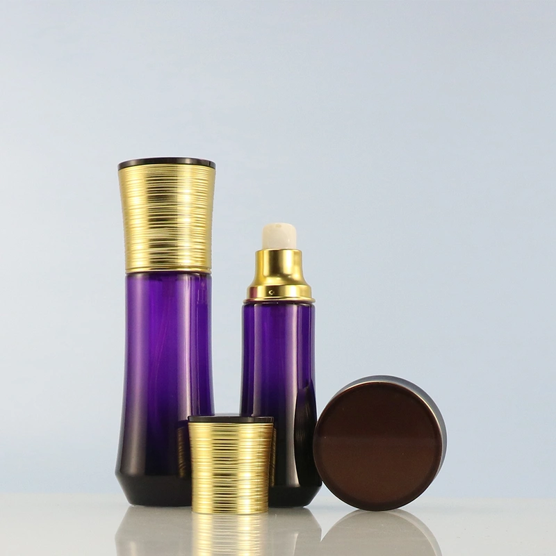  fashion design skincare cosmetic packaging empty bottle