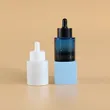 cosmetic glass dropper bottle with rubber dropper