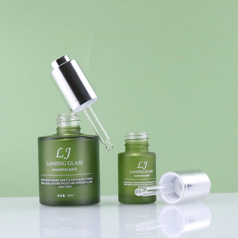 30ml Glass Cosmetic Face Serum Bottles