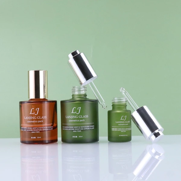 30ml Glass Cosmetic Face Serum Bottles
