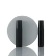 Customized wholesale 10ml matte black frosted glass roll on bottle