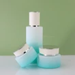 Packaging Glass Face Cream Jar Pump Cosmetic Serum Bottle Sets
